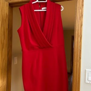 Calvin Klein Red Dress size 14